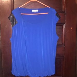 Plus Size Balloon Hem Top